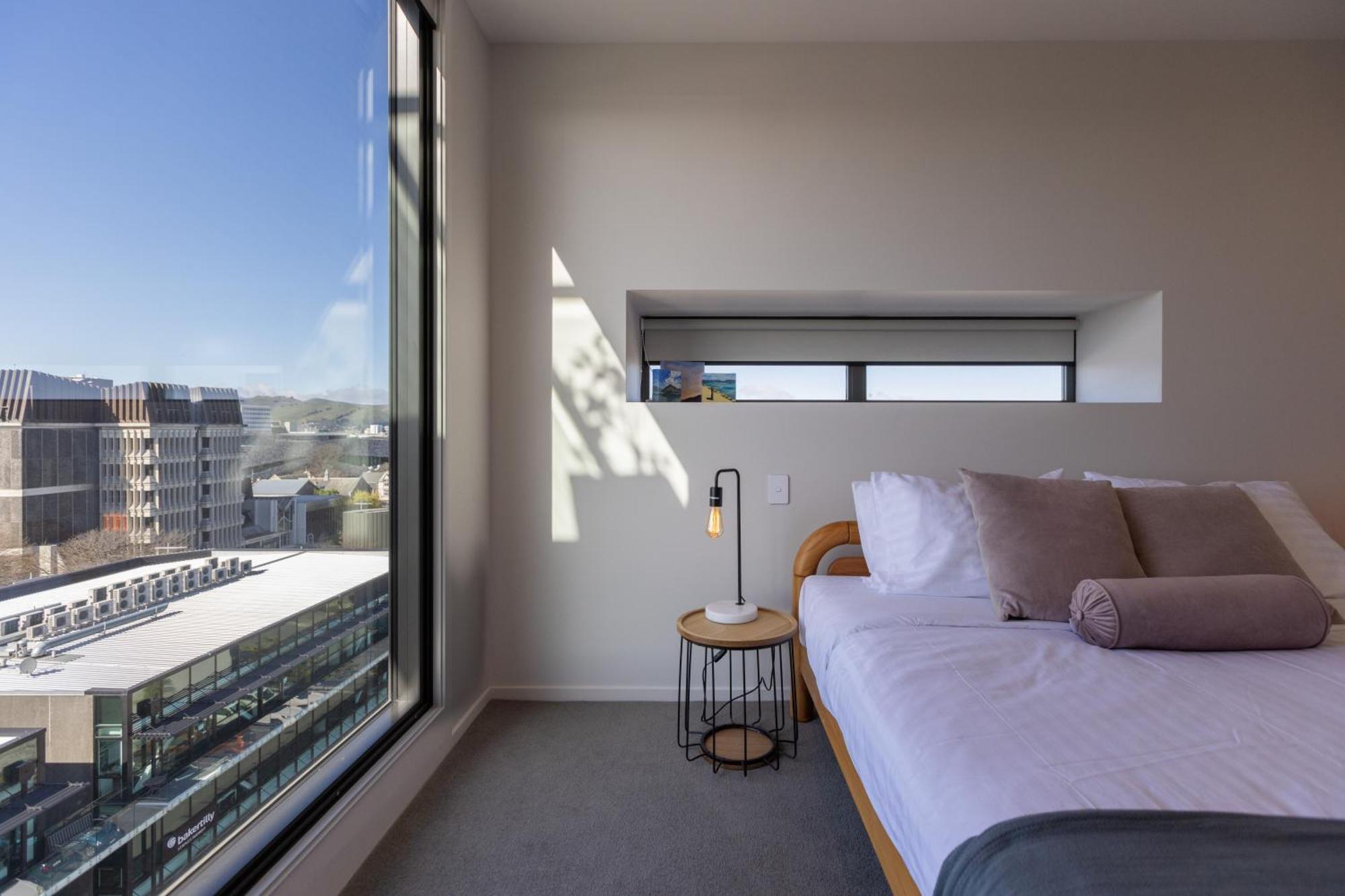 Luxury 2 Bedroom Cbd Apartment With Free Parking Christchurch Bagian luar foto