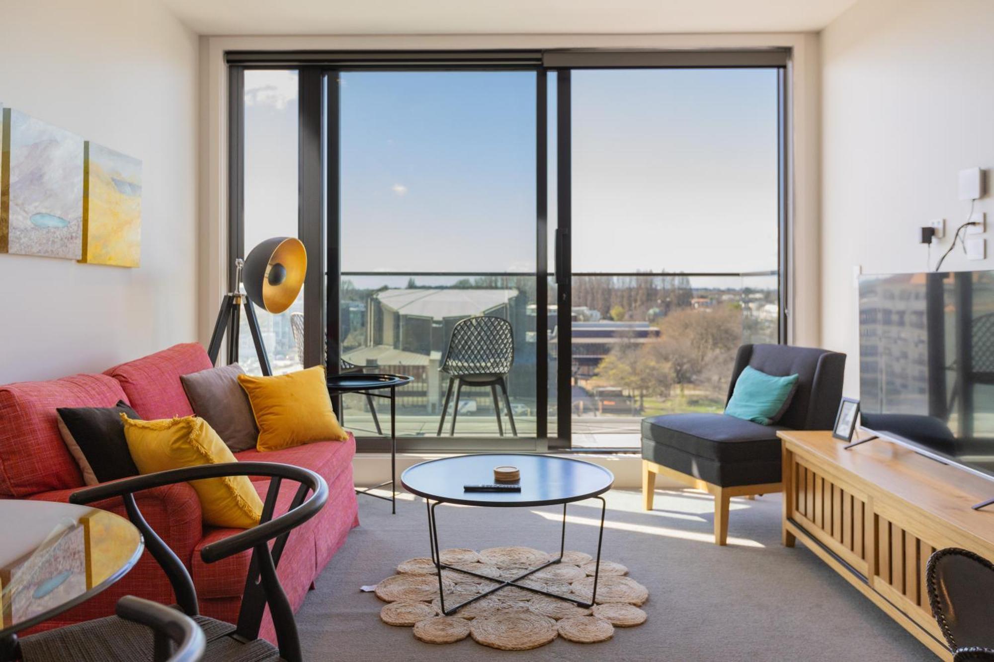 Luxury 2 Bedroom Cbd Apartment With Free Parking Christchurch Bagian luar foto
